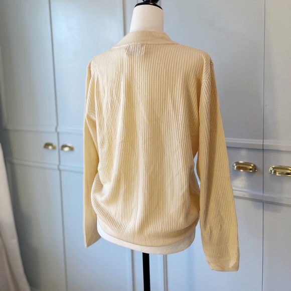 Vintage yellow Sears sweater - Picture 5 of 7